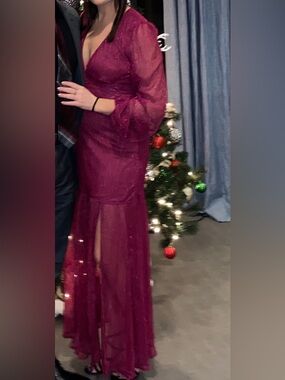 Vici Long Sleeve Maxi Dress